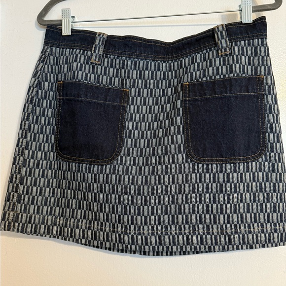 Madewell Blue Denim Skirt - Picture 1 of 3